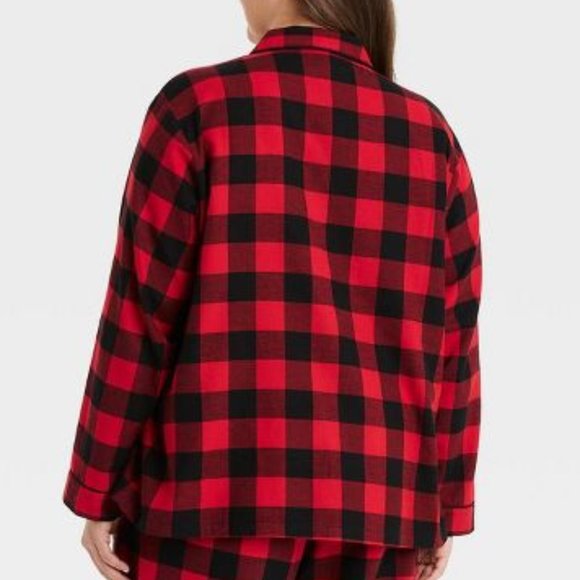 WONDERSHOP Buffalo Check Plaid Flannel Pajama Set π€π€π€ NEW WITH TAGS! - Picture 5 of 6